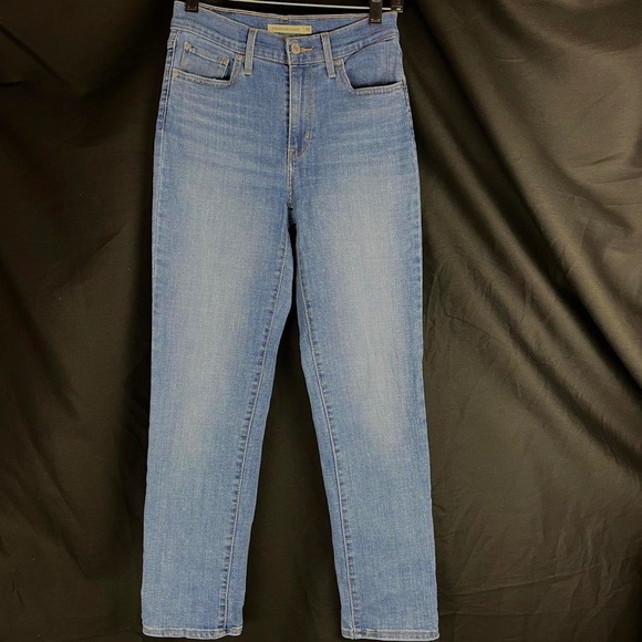 Levis High Waist Straight Jeans - Picture 1 of 4